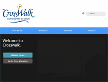 Tablet Screenshot of crosswalkepc.org